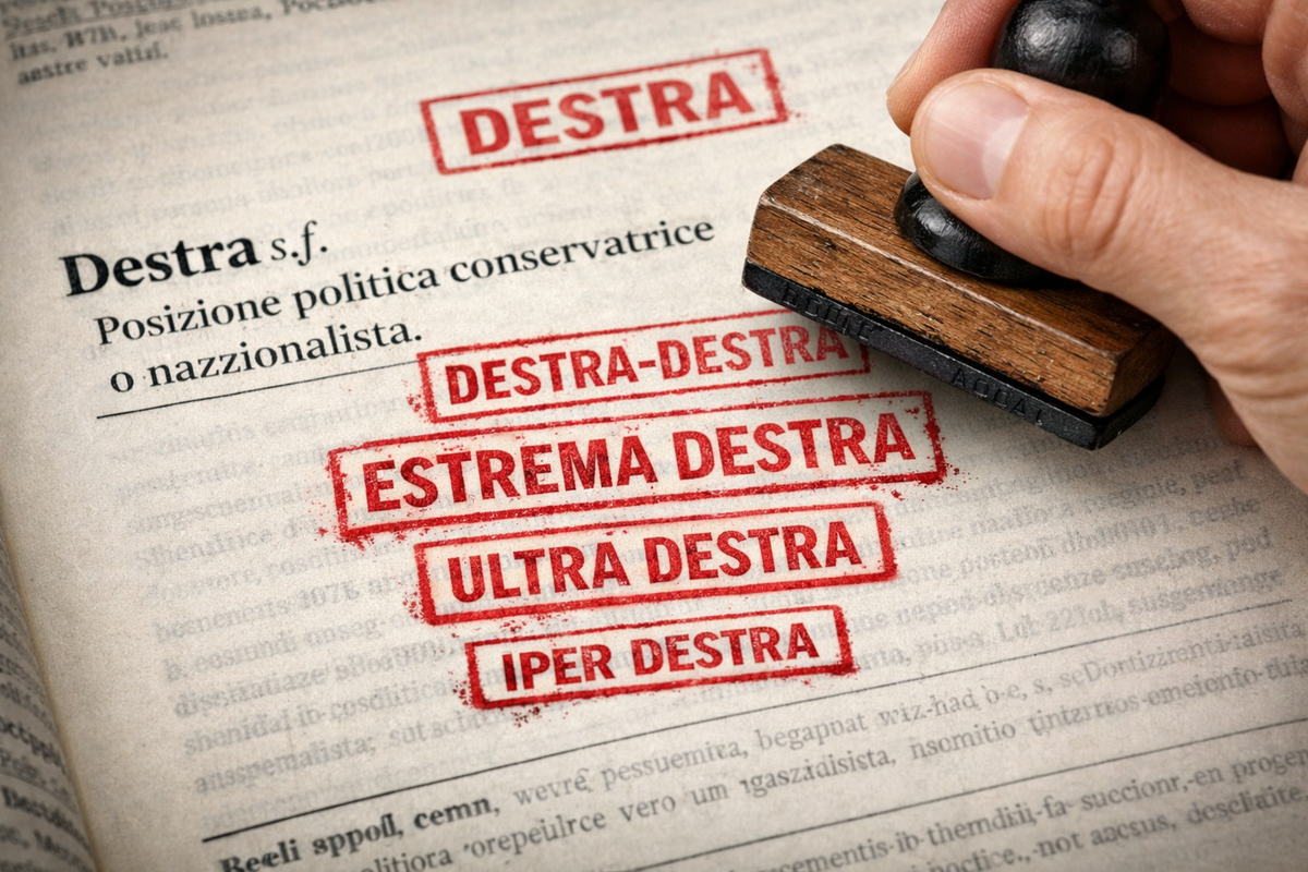 DESTRA. O DEL DISPREGIATIVO SEMANTICO. Quando i nomi politici diventano una scorciatoia morale