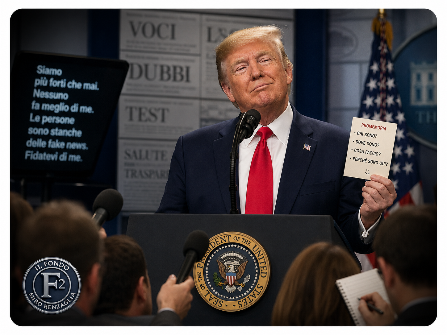 E LEI, SIGNOR TRUMP, COME SI SENTE? - voci sussurri e grida (non ufficiali) sullo stato di salute cognitiva del Presidente Usa