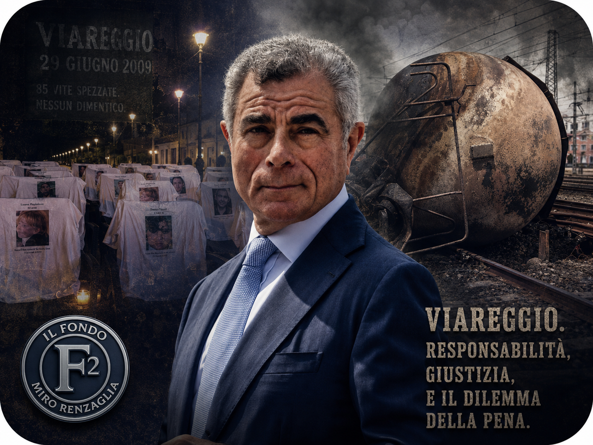 STRAGE FERROVIARIA DI VIAREGGIO… 17 ANNI DOPO. A CHE SERVE METTERE MORETTI IN GALERA?
