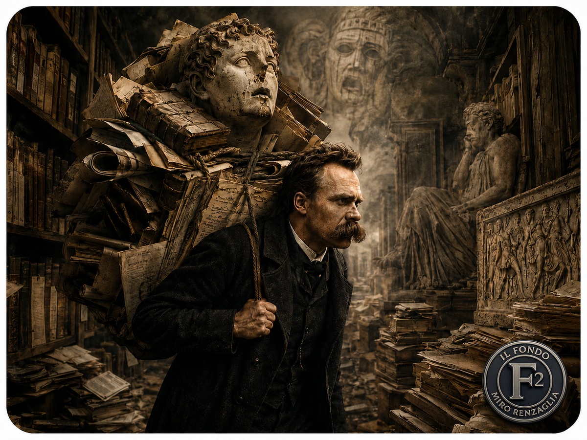 NIETZSCHE CONTRO LA STORIA CHE DIVORA LA VITA
