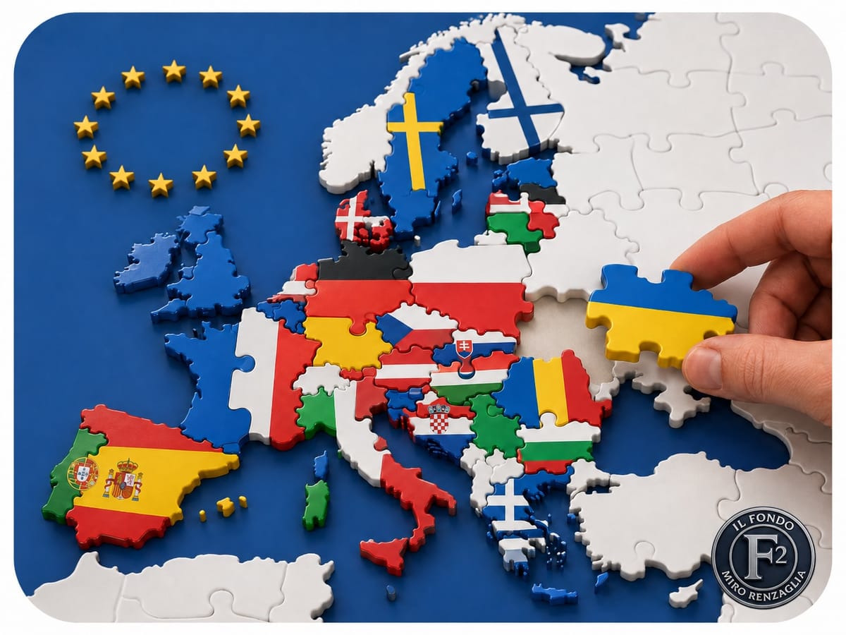 L’UCRAINA VERSO LA UE. L’EUROPA ALLA PROVA -L’adesione di Kyiv apre una domanda più grande della guerra: che forma politica avrà l’Unione?