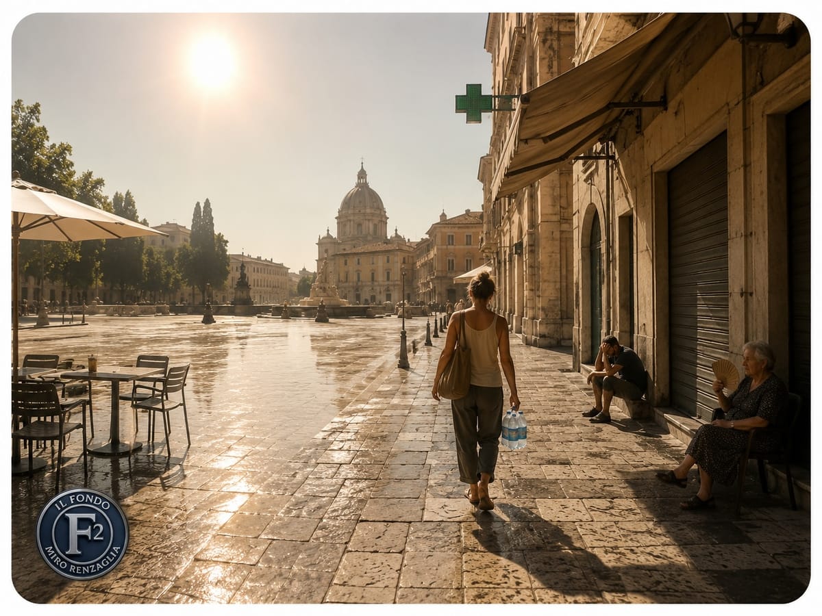 L'ESTATE NON È PIÙ UNA STAGIONE - Il caldo come infrastruttura della vita quotidiana