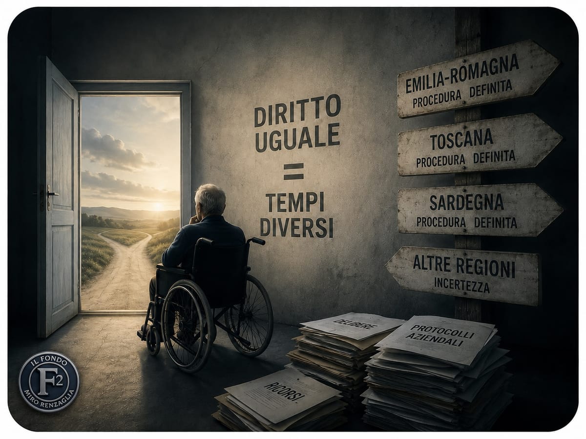IL FINE VITA HA UN CAP - L'Emilia Romagna disciplina il suicidio medicalmente assistito