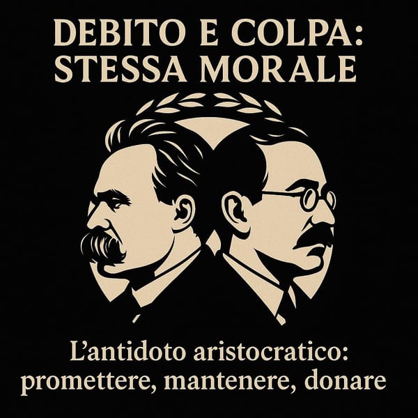 Debito e colpa - La contabilità della coscienza