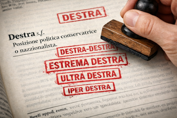 DESTRA. O DEL DISPREGIATIVO SEMANTICO. Quando i nomi politici diventano una scorciatoia morale